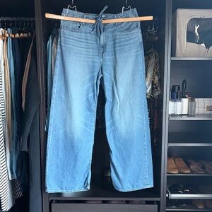 Madewell The Ultimate Wide-leg Jean in Airy Denim- Pickett Wash